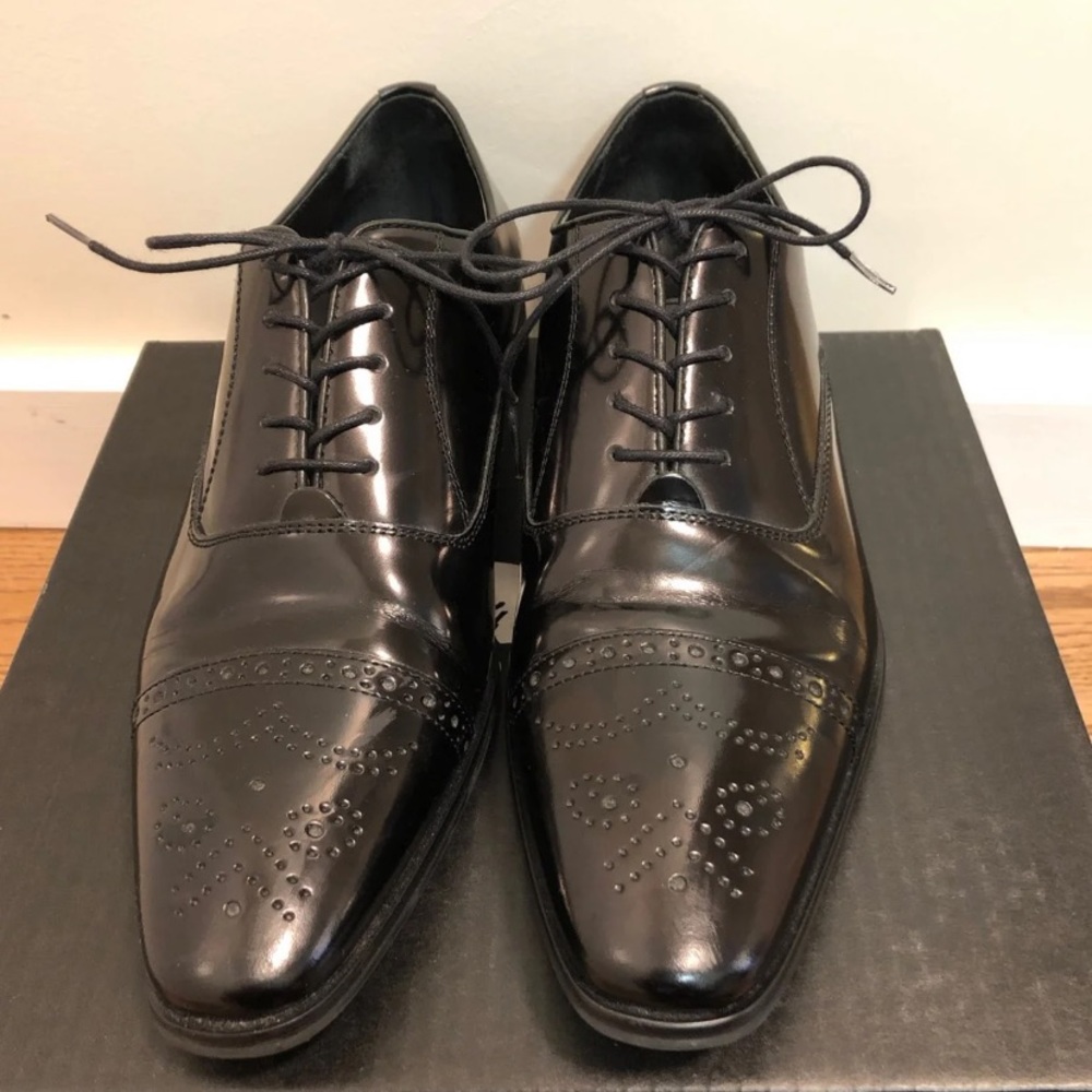 Versace Black Men’s Dress Shoes